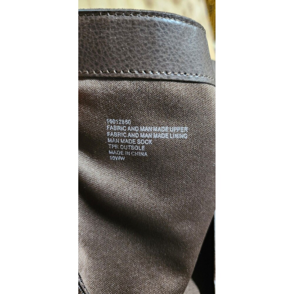 TORRID Brown Suede Wide Calf Boots with Buckle, Size 10WW - Picture 11 of 11